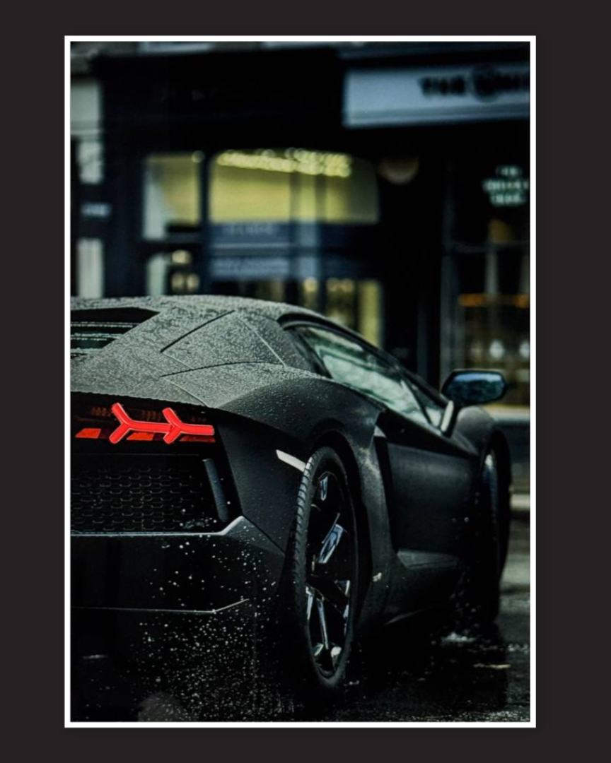 LAMBORGHINI - LED Neon poster