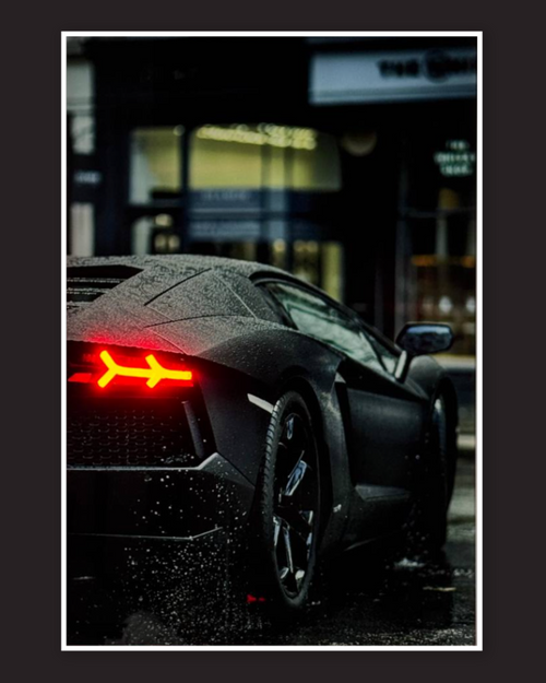 LAMBORGHINI - LED Neon poster